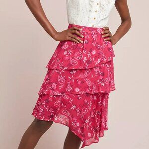 Anthropologie Steele Claire Floral Skirt - Size Small